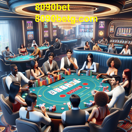 Descubra a Emoção das Mesas de Jogos na 8090bet